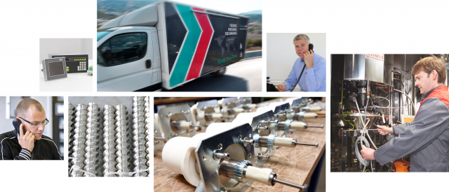 Services – Commissioning, maintenance, spare parts and repairs