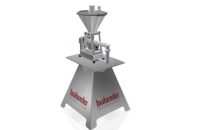 Kubota Brabender vibrating tray loss-in-weight feeder